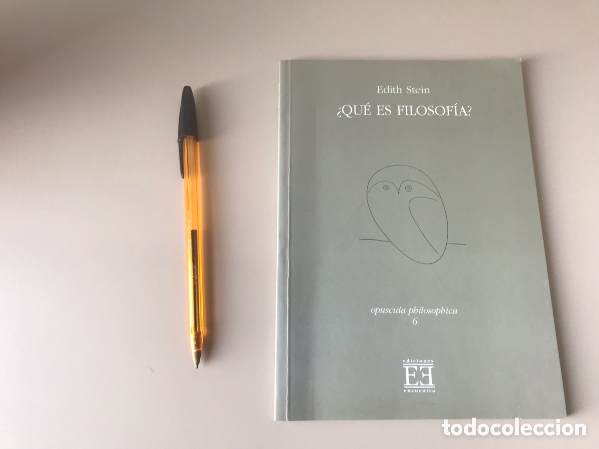 Libros de segunda mano: &iquest;Qu&eacute; es filosof&iacute;a? Edith Stein. Editorial Encuentro - Foto 1