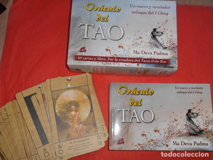 Libros de segunda mano: ORACULO DEL TAO 64 CARTAS Y LIBRO - Foto 1
