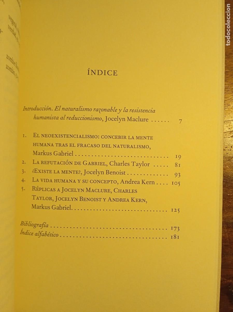 Libros de segunda mano: Markus Gabriel Neoexistencialismo - Foto 5