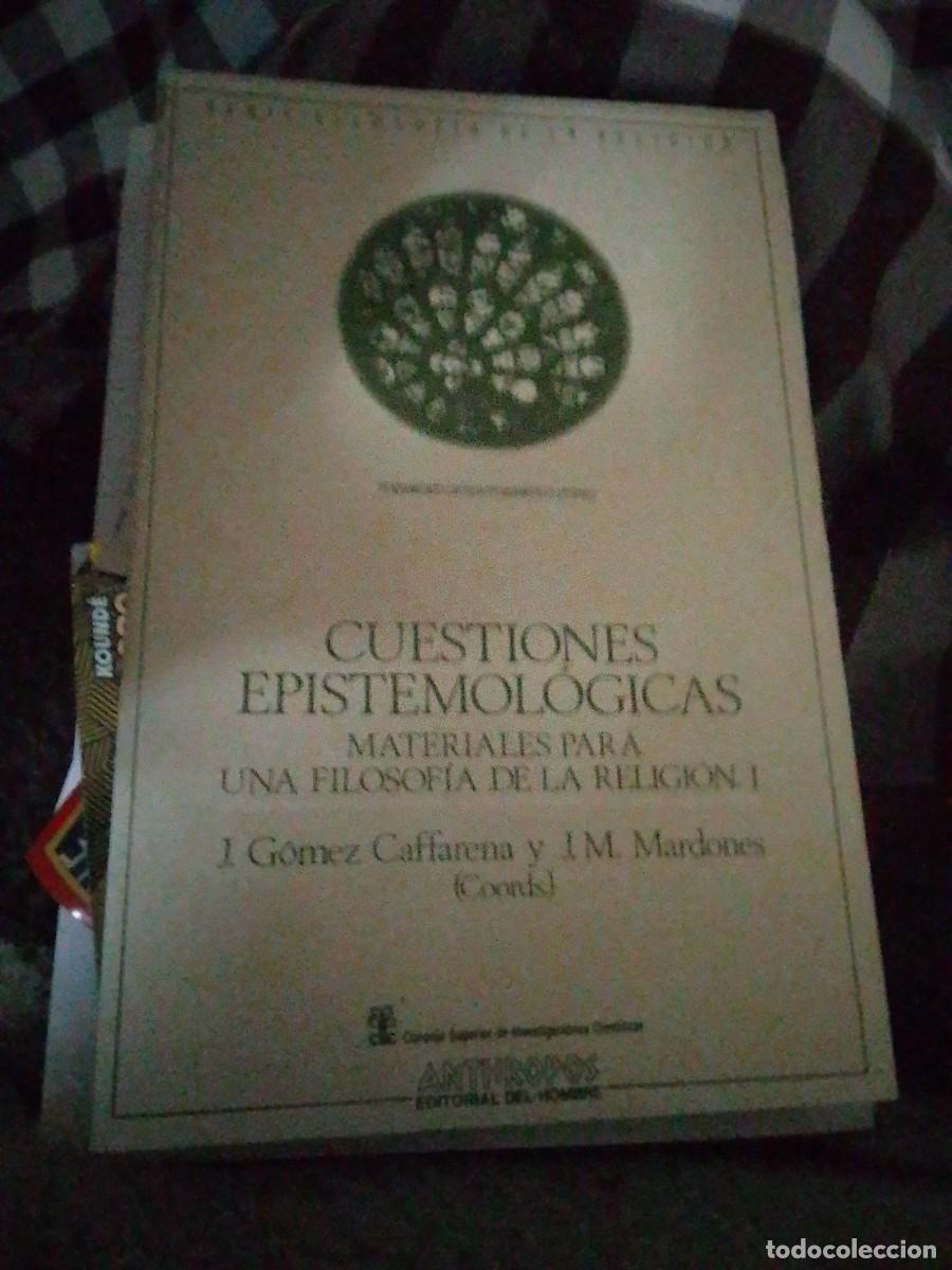 Libros de segunda mano: Cuestiones epistemologicas - Foto 1