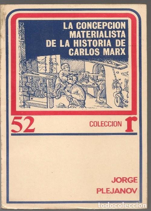 Libros de segunda mano: PLEJANOV , LA CONCEPCION MATERIALISTA DE LA HISTORIA DE CARLOS MARX , eds Roca n&ordm; 52 ...