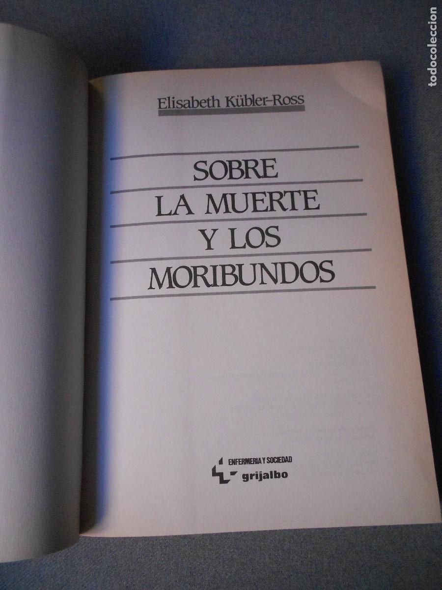 Libros de segunda mano: SOBRE LA MUERTE Y LOS MORIBUNDOS - Foto 2