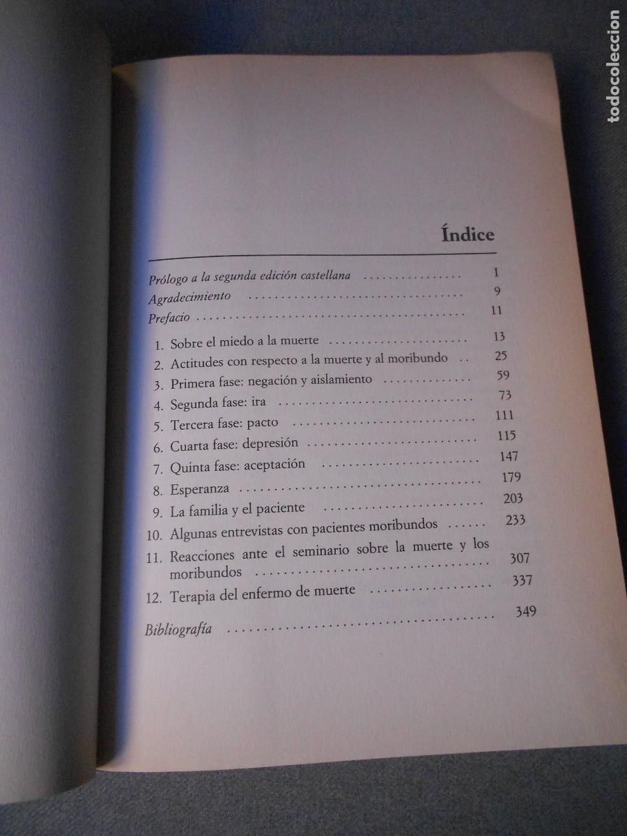 Libros de segunda mano: SOBRE LA MUERTE Y LOS MORIBUNDOS - Foto 4