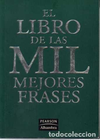 Second hand books: EL LIBRO DE LAS MIL MEJORES FRASES. - AA.VV.