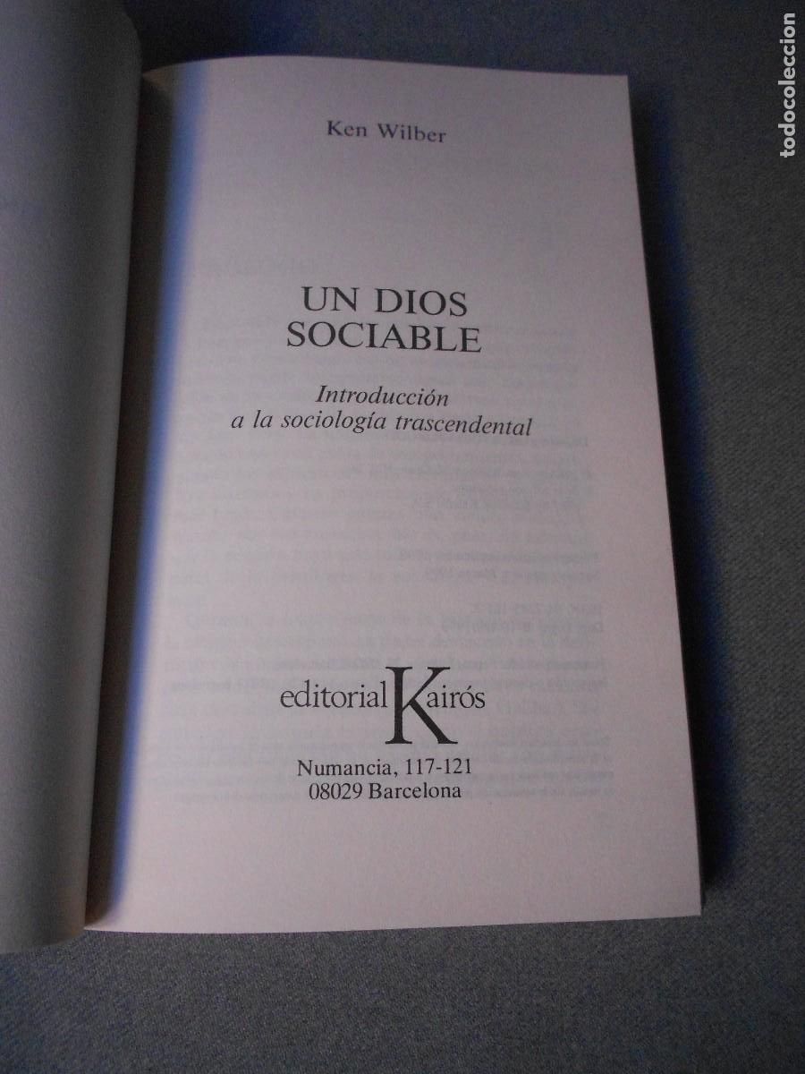Libros de segunda mano: UN DIOS SOCIABLE - Foto 1