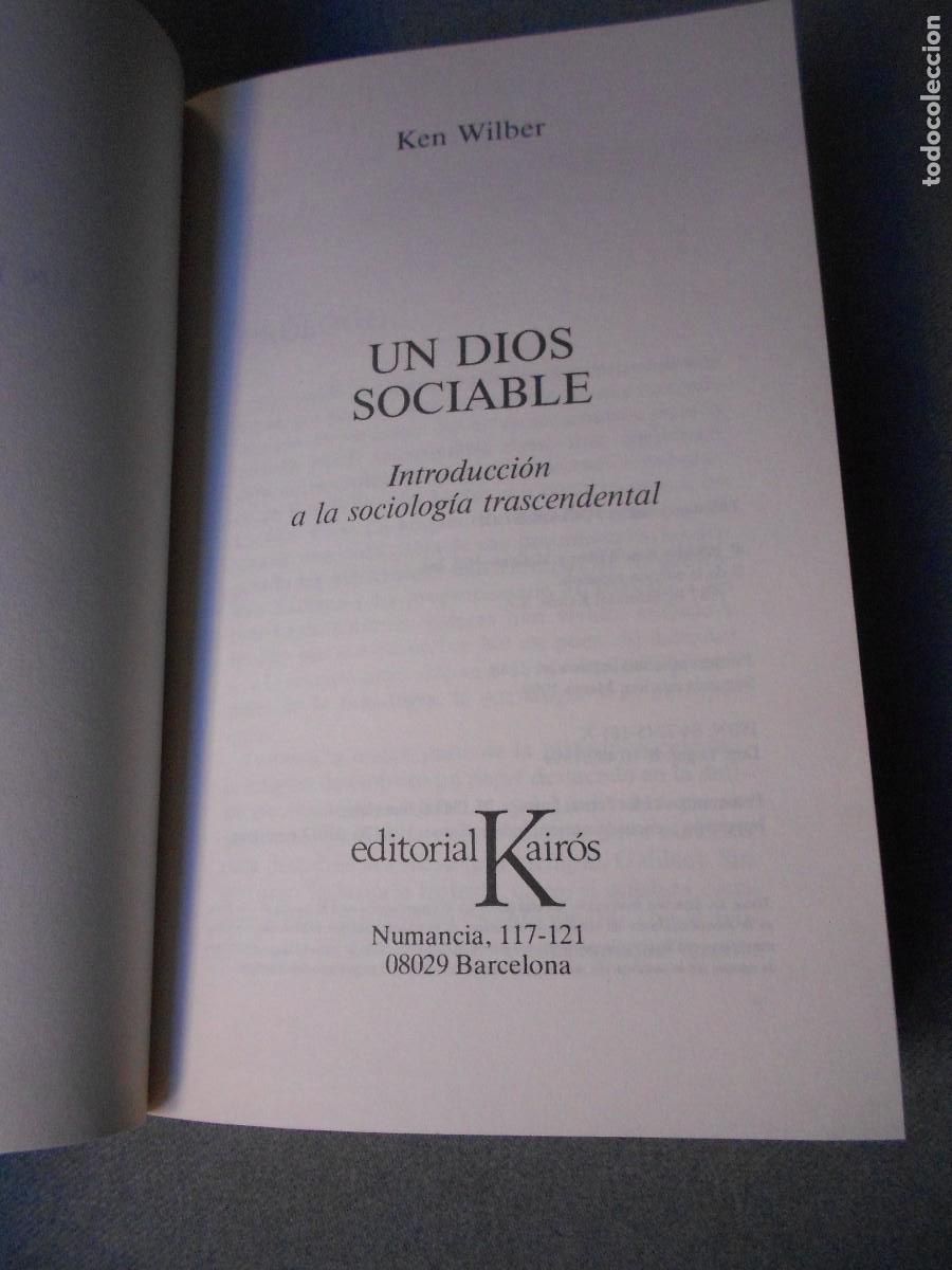 Libros de segunda mano: UN DIOS SOCIABLE - Foto 3