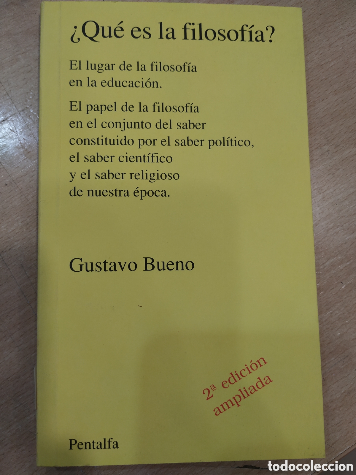 Libros de segunda mano: &iquest;Qu&eacute; es la filosof&iacute;a? - Foto 1