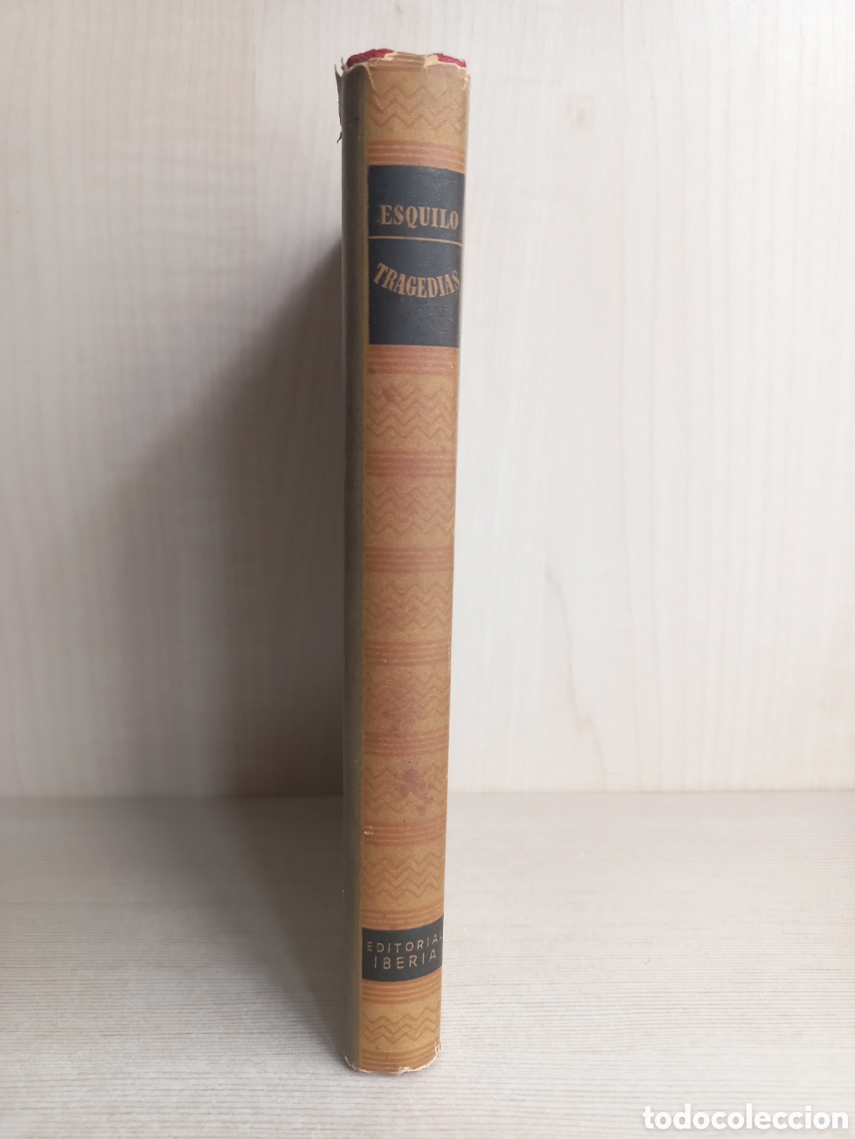 Libros de segunda mano: Tragedias. Esquilo. Editorial Iberia, obras Maestras, 1959. - Foto 2