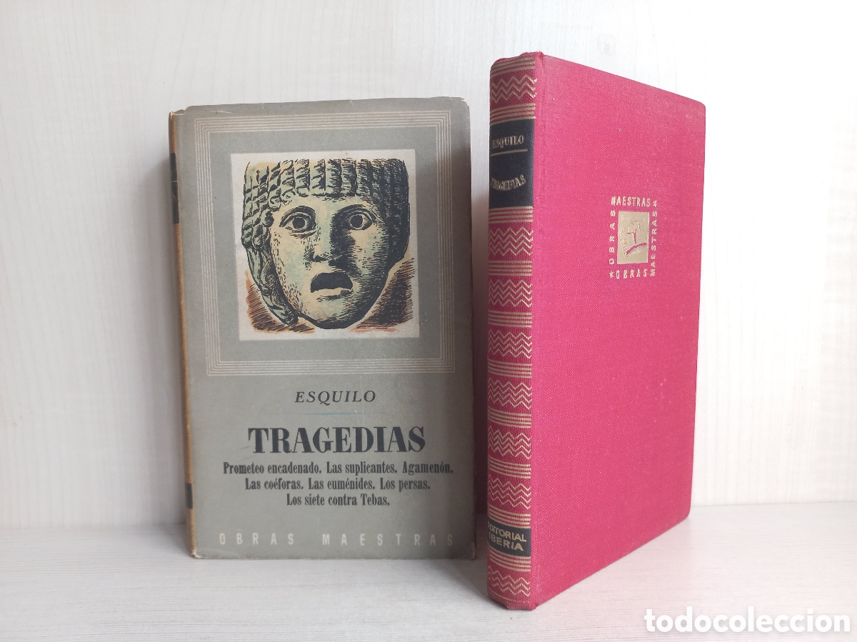 Libros de segunda mano: Tragedias. Esquilo. Editorial Iberia, obras Maestras, 1959. - Foto 4