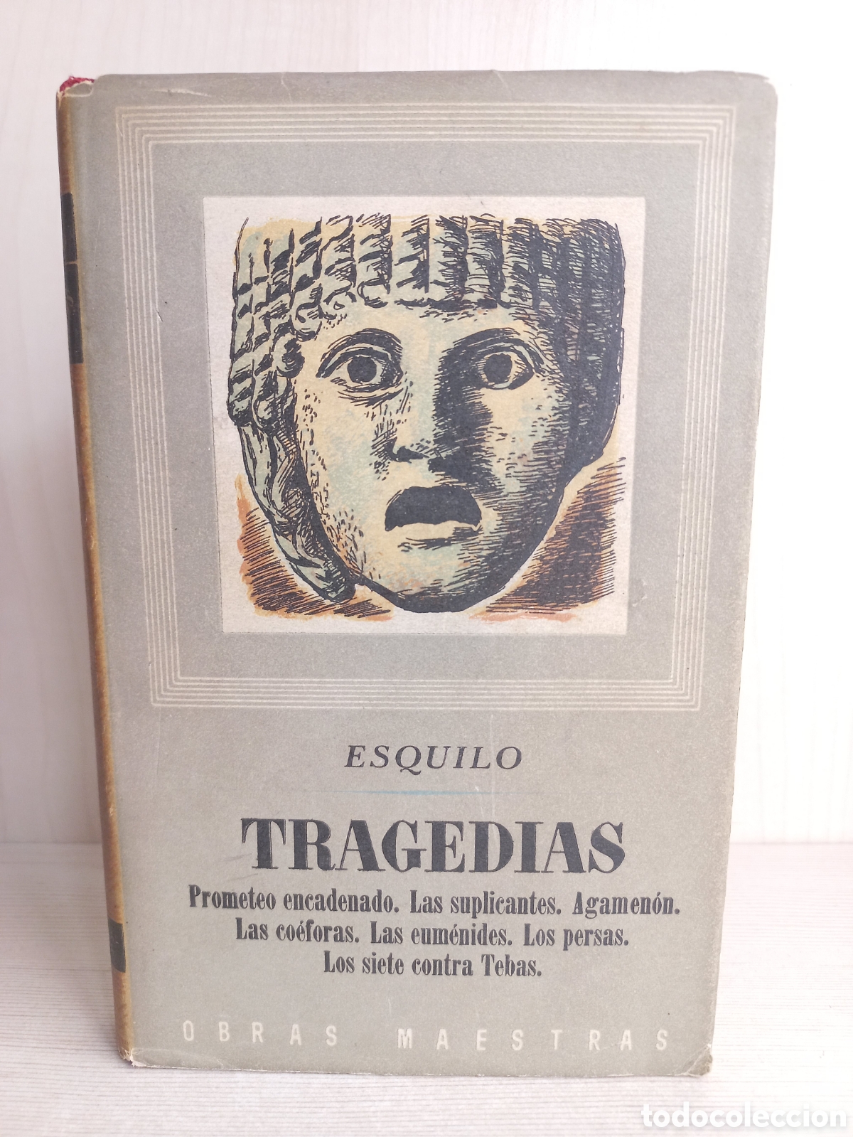 Libros de segunda mano: Tragedias. Esquilo. Editorial Iberia, obras Maestras, 1959. - Foto 1