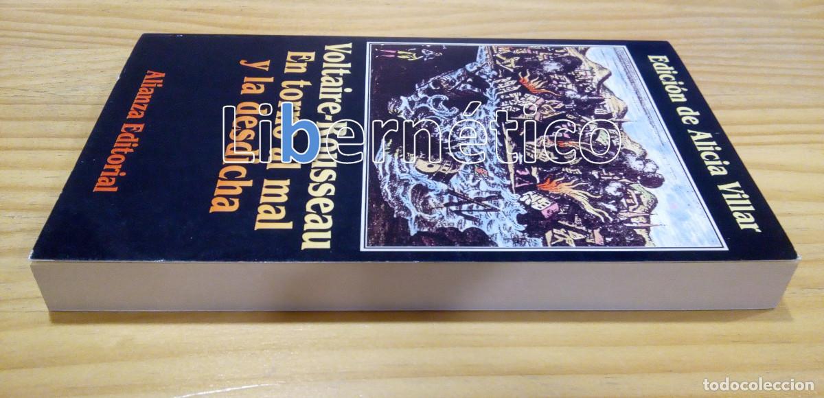 Libros de segunda mano: En torno al mal y la desdicha. Voltaire - Rousseau - Foto 2