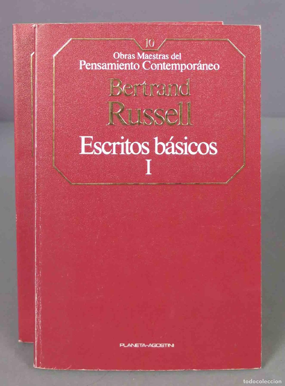 Libros de segunda mano: ESCRITOS BASICOS. RUSSELL. 2 TOMOS - Foto 1