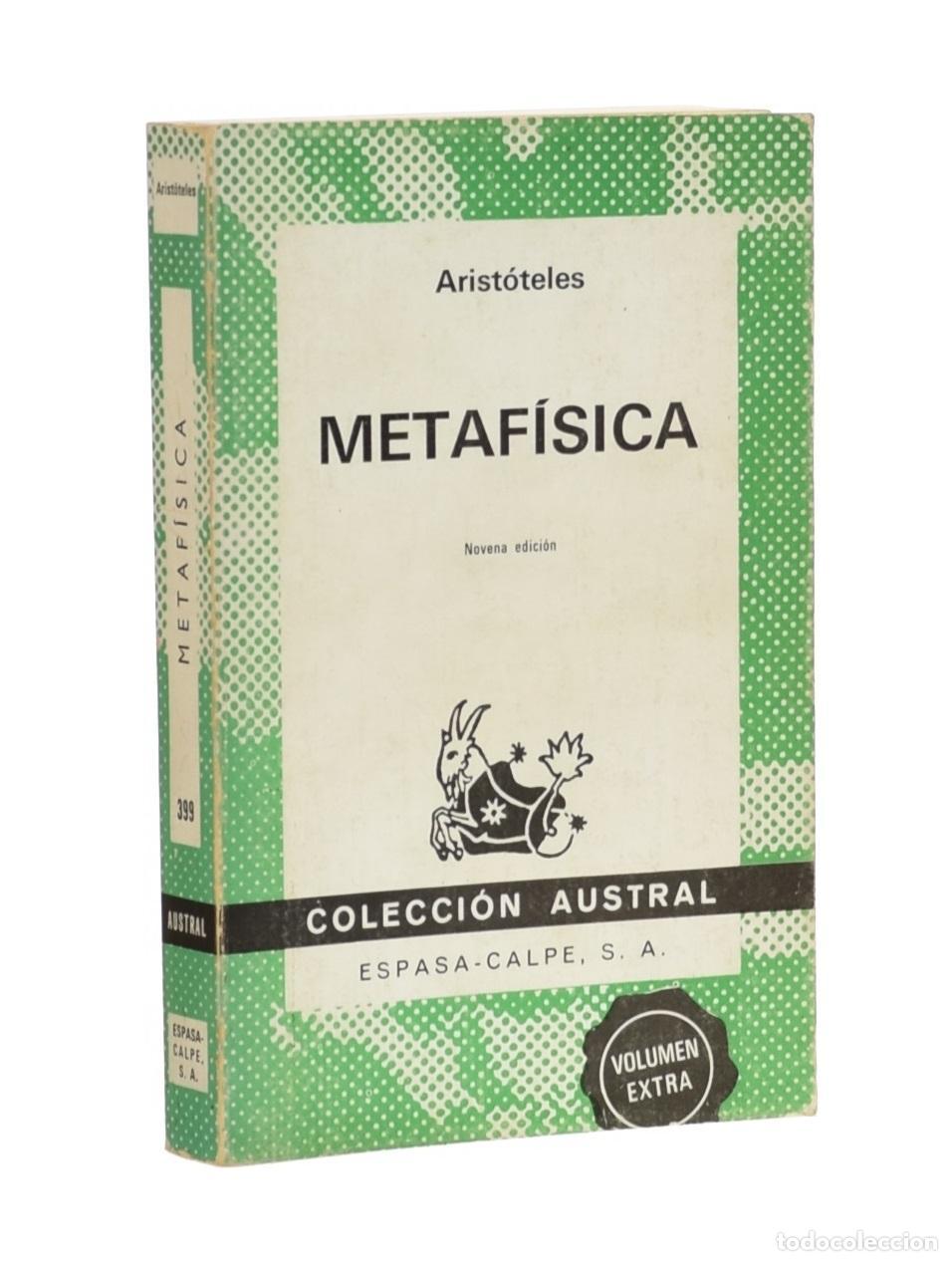 Libros de segunda mano: METAF&Iacute;SICA - ARIST&Oacute;TELES - Foto 1