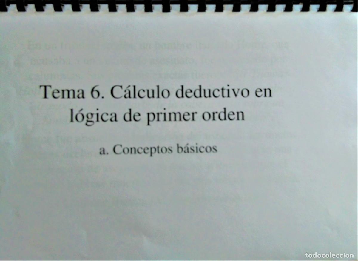Libros de segunda mano: UNED - FILOSOF&Iacute;A - L&Oacute;GICA - Foto 12