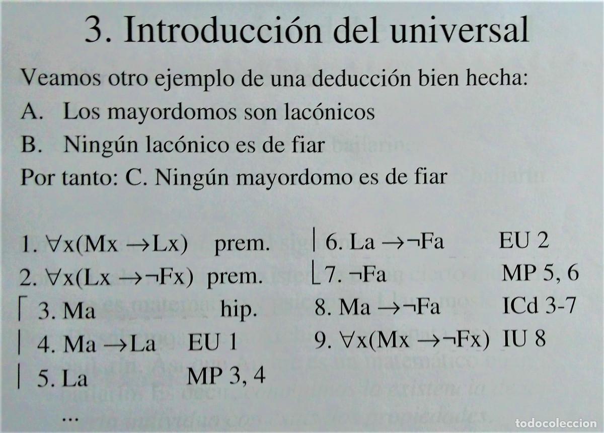 Libros de segunda mano: UNED - FILOSOF&Iacute;A - L&Oacute;GICA - Foto 13