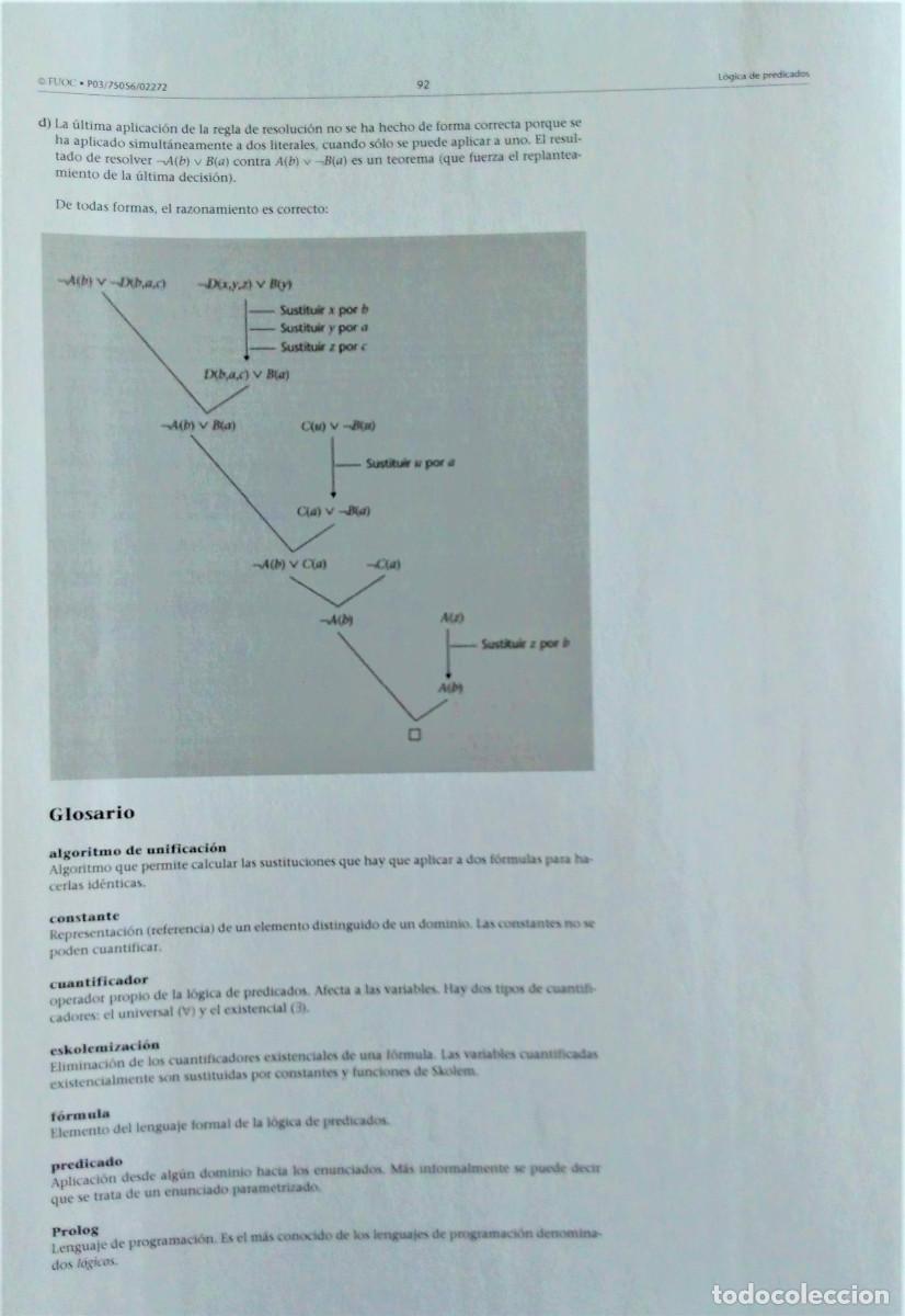 Libros de segunda mano: UNED - FILOSOF&Iacute;A - L&Oacute;GICA - Foto 18