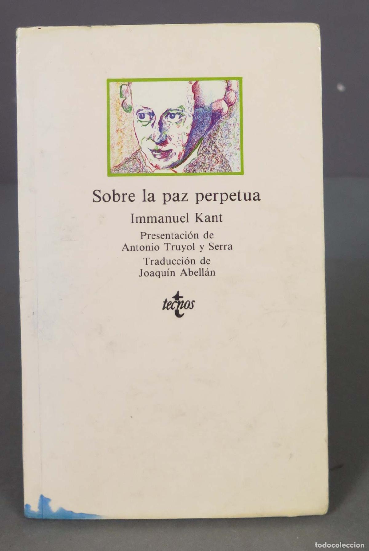 Libros de segunda mano: Sobre La Paz Perpetua. Immanuel Kant - Foto 1