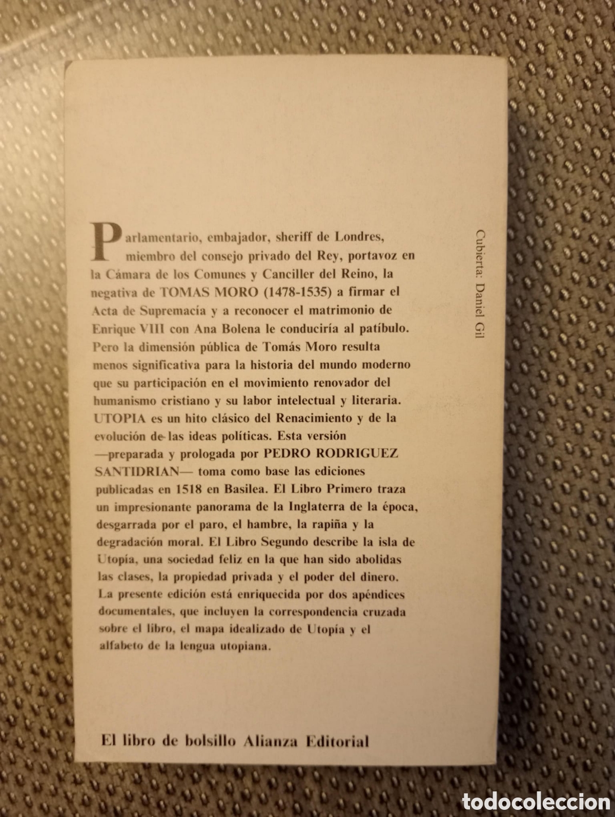 Libros de segunda mano: Utop&iacute;a / Tomas Moro - Foto 4