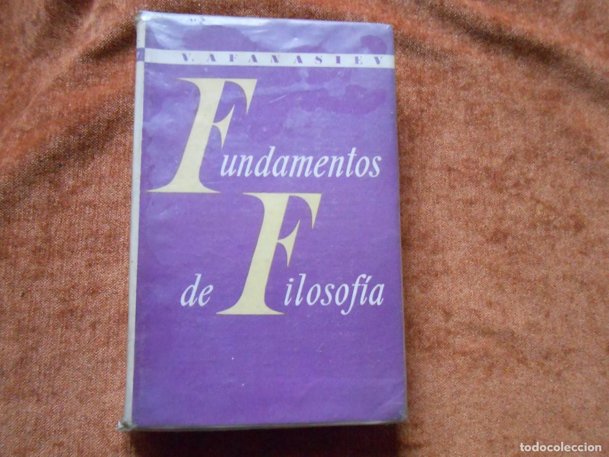 Libros de segunda mano: FUNDAMENTOS DE FILOSOFIA--V.Afanas - Foto 1