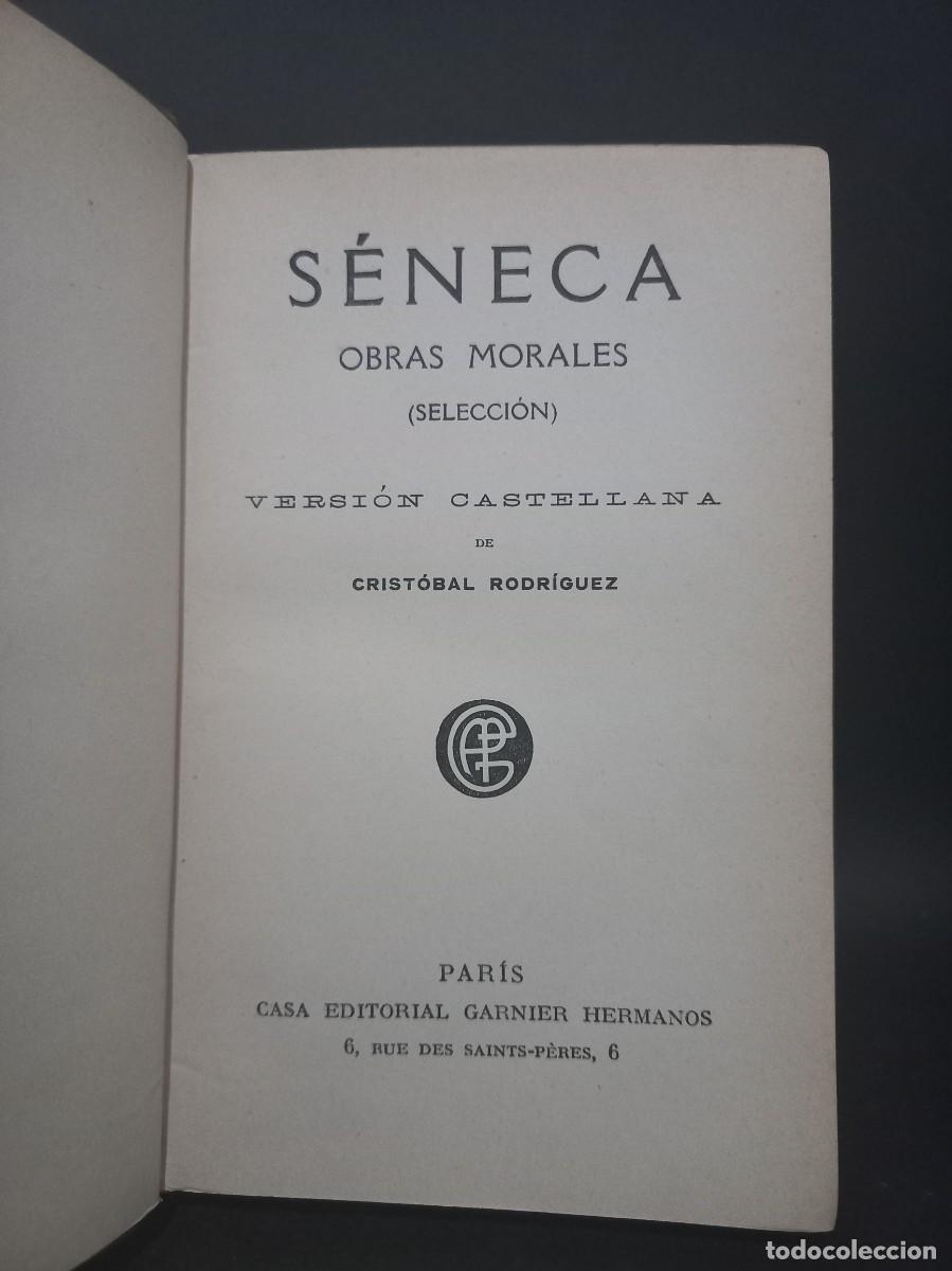 Libros de segunda mano: S&eacute;neca - Obras Morales (Selecci&oacute;n) - Foto 1