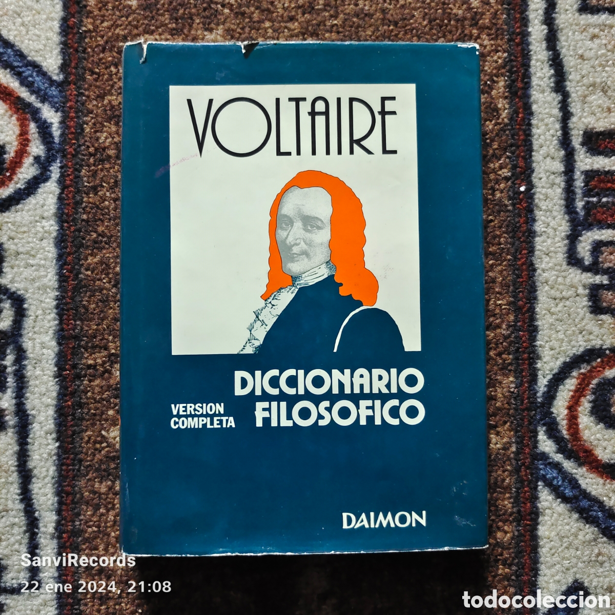 Libros de segunda mano: VOLTAIRE, DICCIONARIO FILOS&Oacute;FICO 1, VERSI&Oacute;N COMPLETA (DAIMON) - Foto 1