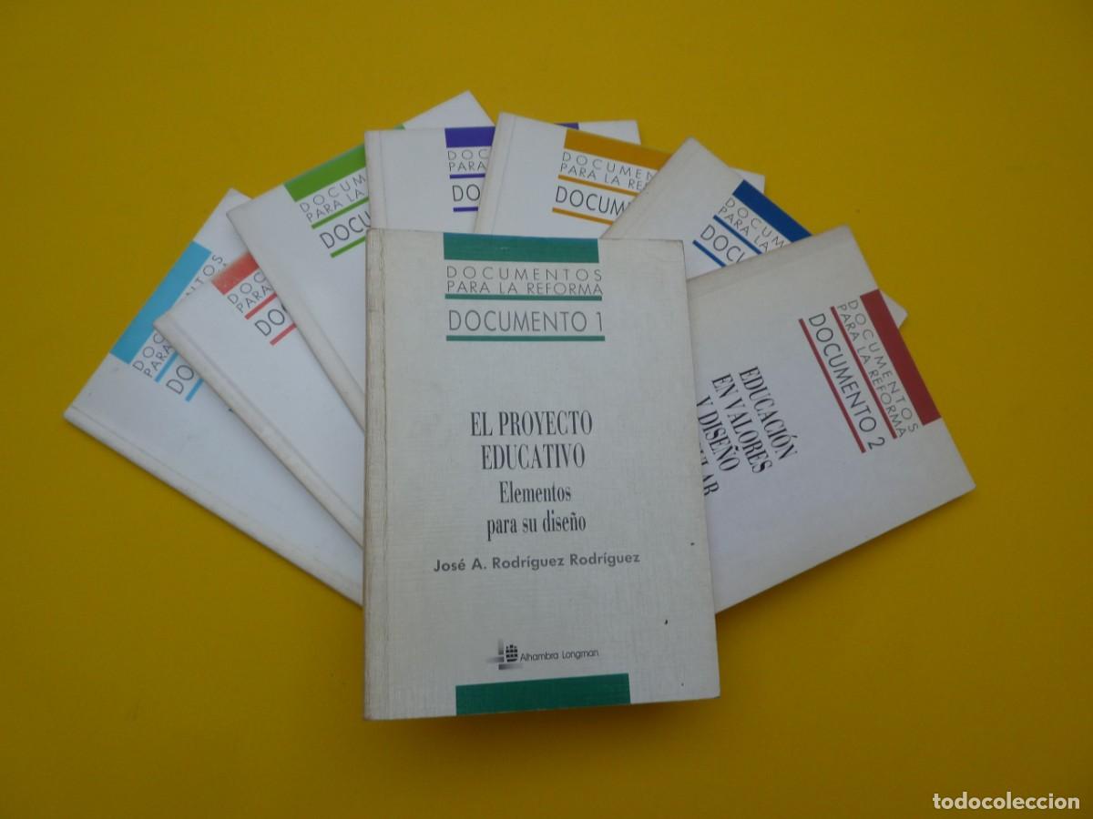 Libros de segunda mano: 8 LIBROS DOCUMENTOS PARA LA REFORMA -Alhambra Longman - Foto 1