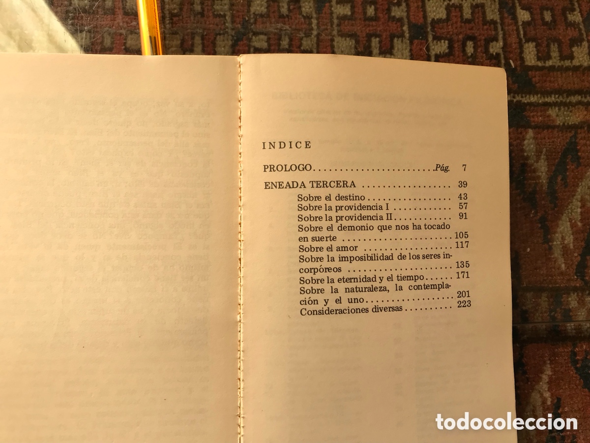 Libros de segunda mano: En&eacute;ada Tercera. Plotino. Aguilar - Foto 3