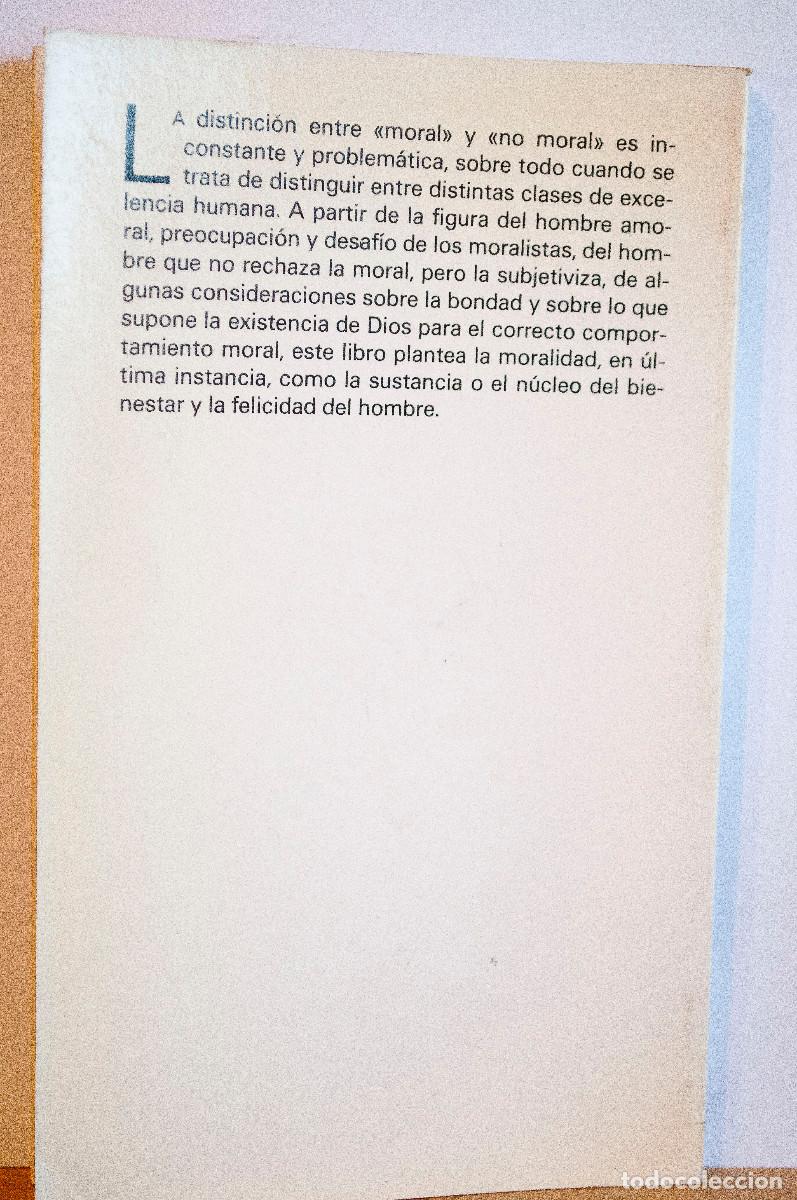 Libros de segunda mano: Introducci&oacute;n a la &eacute;tica. Williams, Bernard. Ed C&aacute;tedra. 1987 - Foto 2