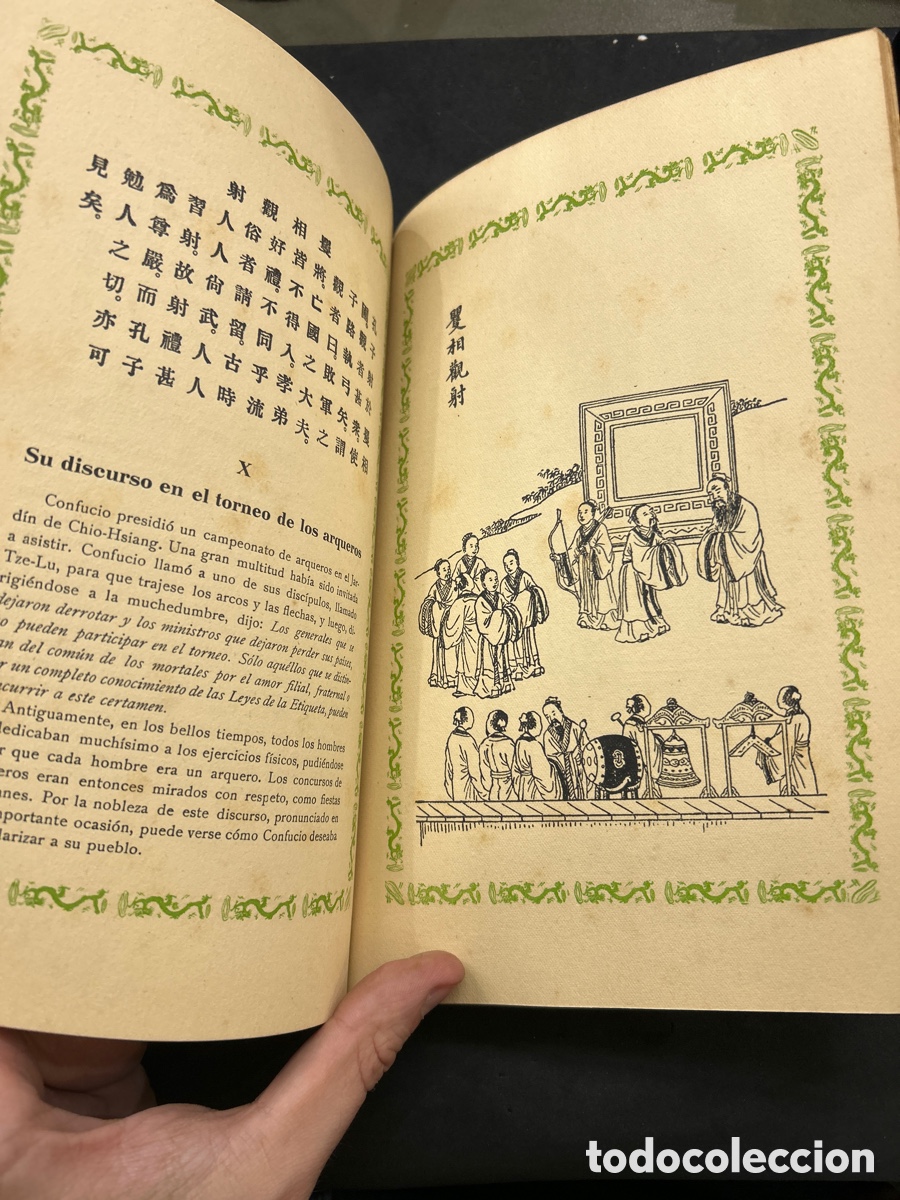 Libros de segunda mano: Escenas de la Vida de confucio, ediciones Mercedes - Foto 2