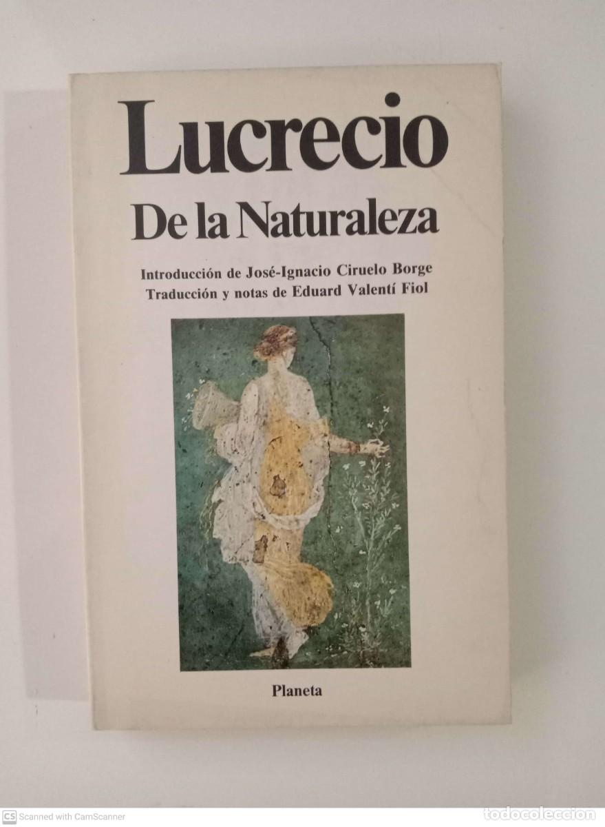 Libros de segunda mano: De la Naturaleza [Lucrecio] - Foto 1