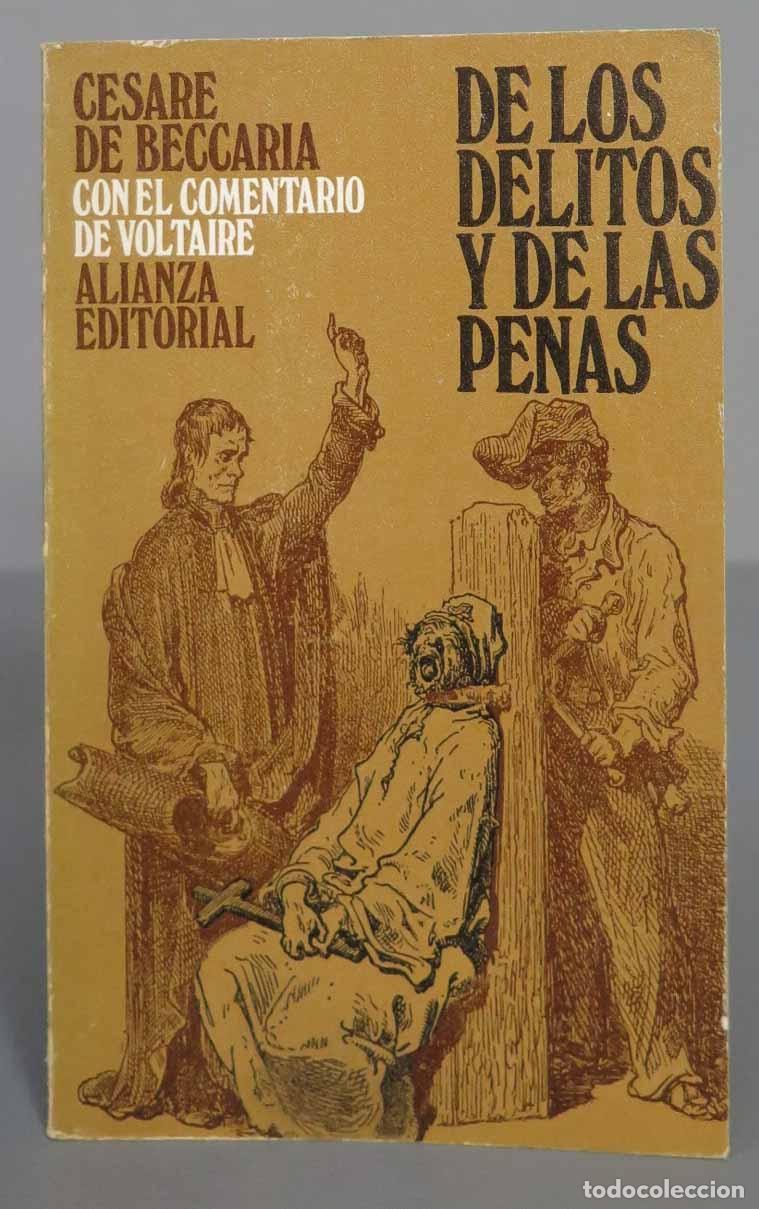Libros de segunda mano: De Los Delitos Y Las Penas. Cesare Beccaria - Foto 1
