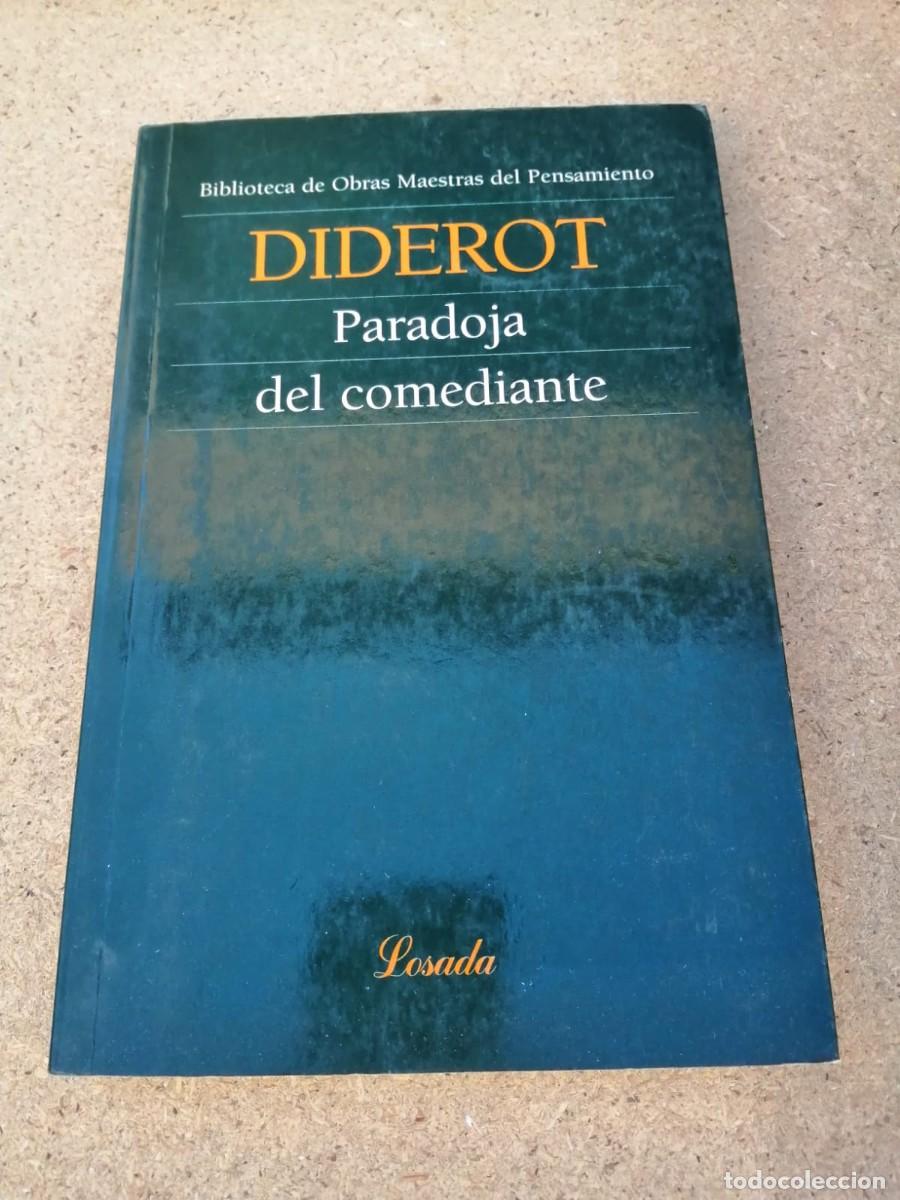 Libros de segunda mano: PARADOJA DEL COMEDIANTE (DIDEROT) - Foto 1