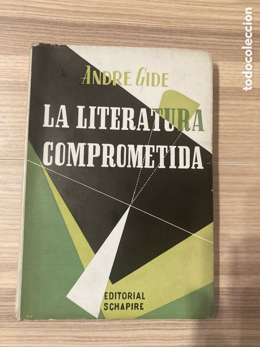 Libros de segunda mano: La literatura comprometida &ndash; Andr&eacute; Gide - Foto 1