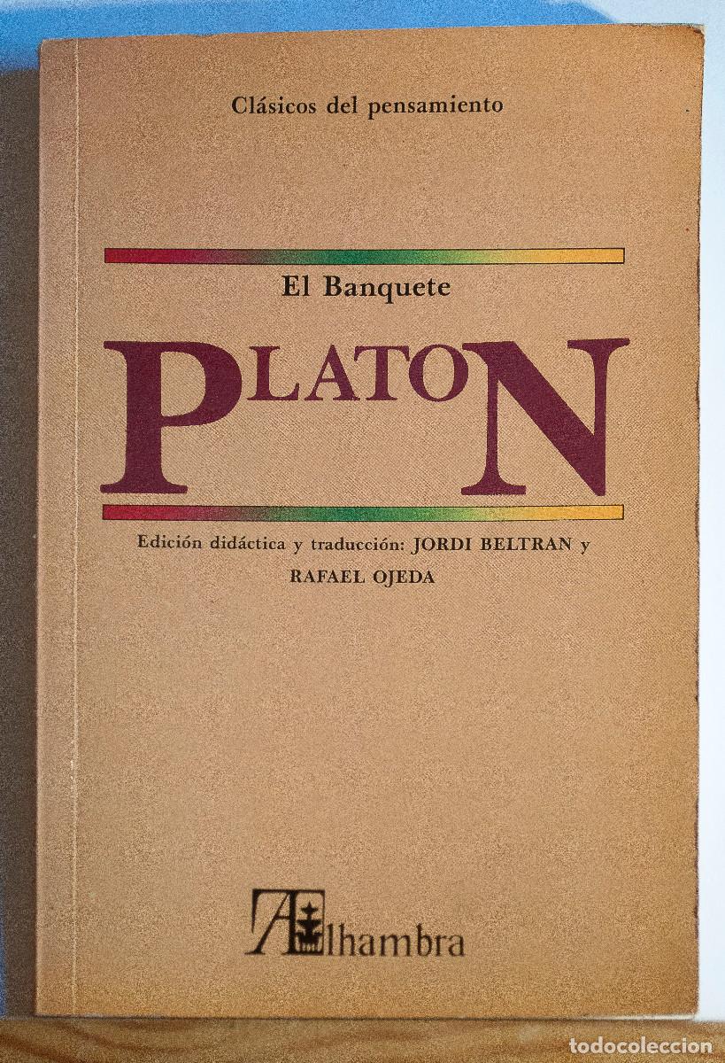 Libros de segunda mano: El banquete. Plat&oacute;n. Ed Alhambra.1987 - Foto 1