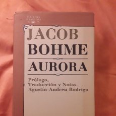 Libros de segunda mano: AURORA, DE JACOB BOHME. CLÁSICOS ALFAGUARA (PRÓLOGO, TRADUCCIÓN Y NOTAS DE AGUSTÍN ANDREU)