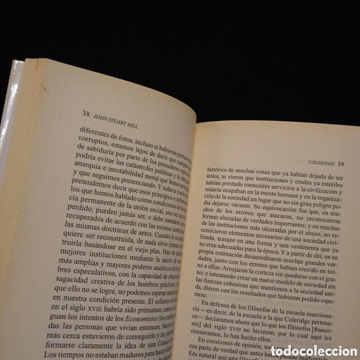 Libros de segunda mano: COLERIDGE - JOHN STUART MILL - TECNOS 2010 #8426 - Foto 6