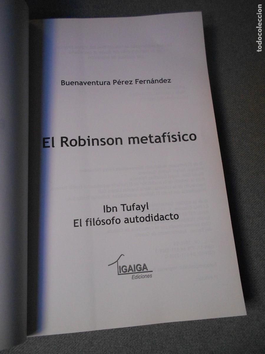 Libros de segunda mano: EL ROBINSON METAFISICO - Foto 3