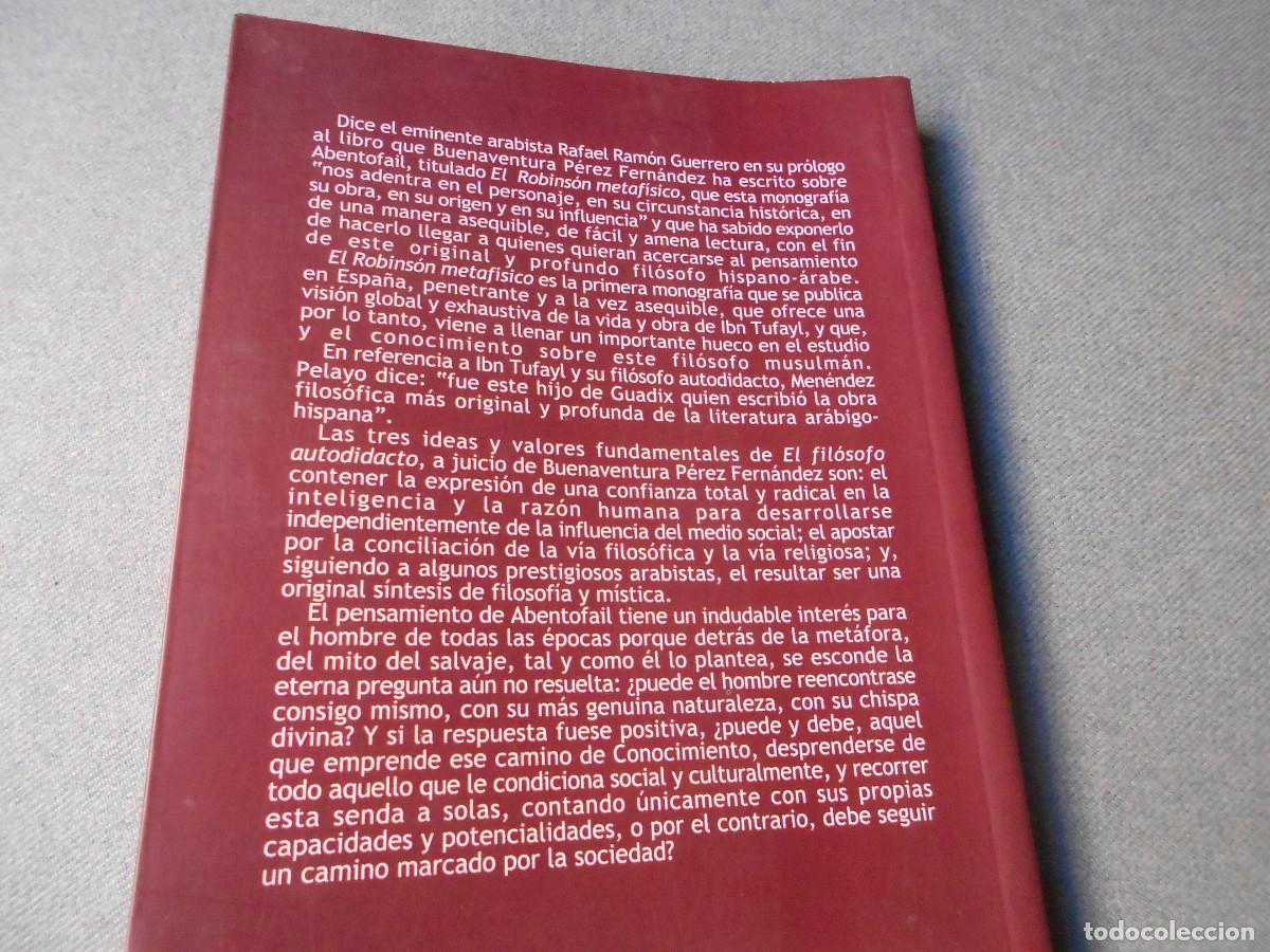 Libros de segunda mano: EL ROBINSON METAFISICO - Foto 7