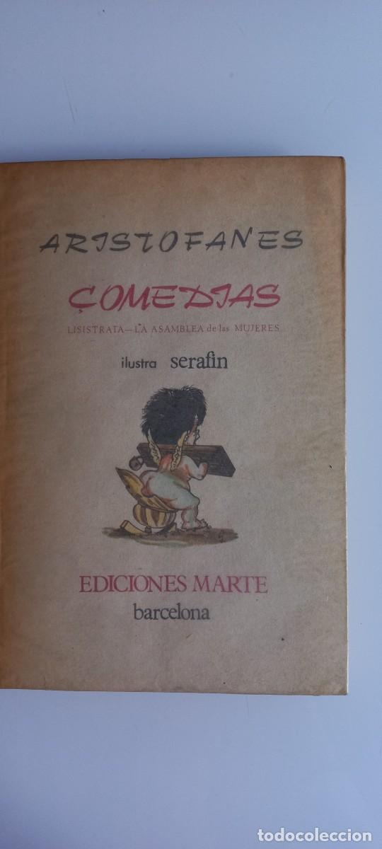 Libros de segunda mano: Comedias Lisistrata la Asamblea de Mujeres