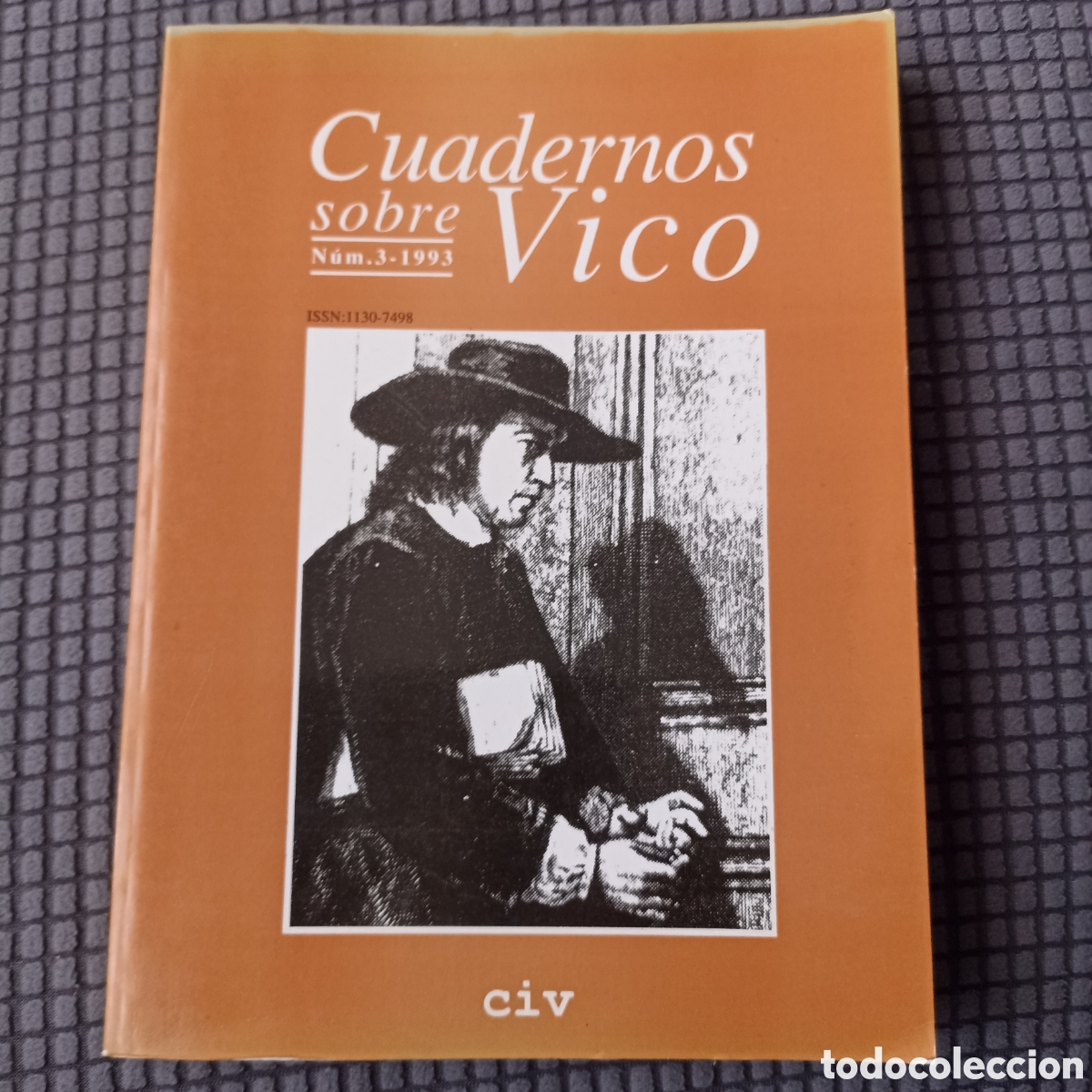 Libros de segunda mano: Cuadernos sobre Vico, n&ordm; 3, 1993. CIV. - Foto 1