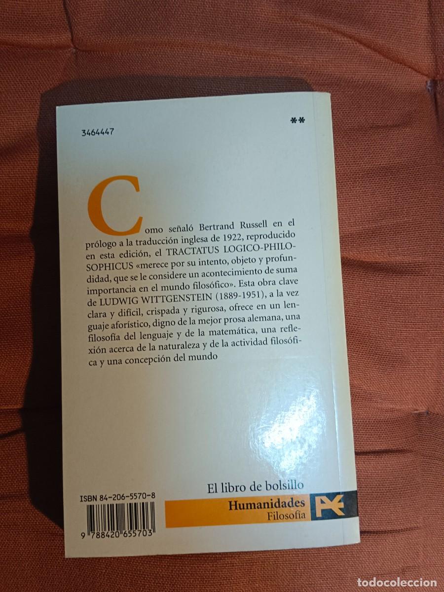 Libros de segunda mano: Tractatus logico-philosophicus - Foto 3