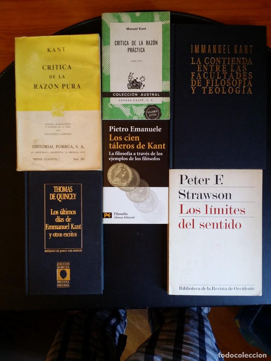Libros de segunda mano: LOTE libros FILOSOF&Iacute;A de INMANUEL KANT - Foto 1