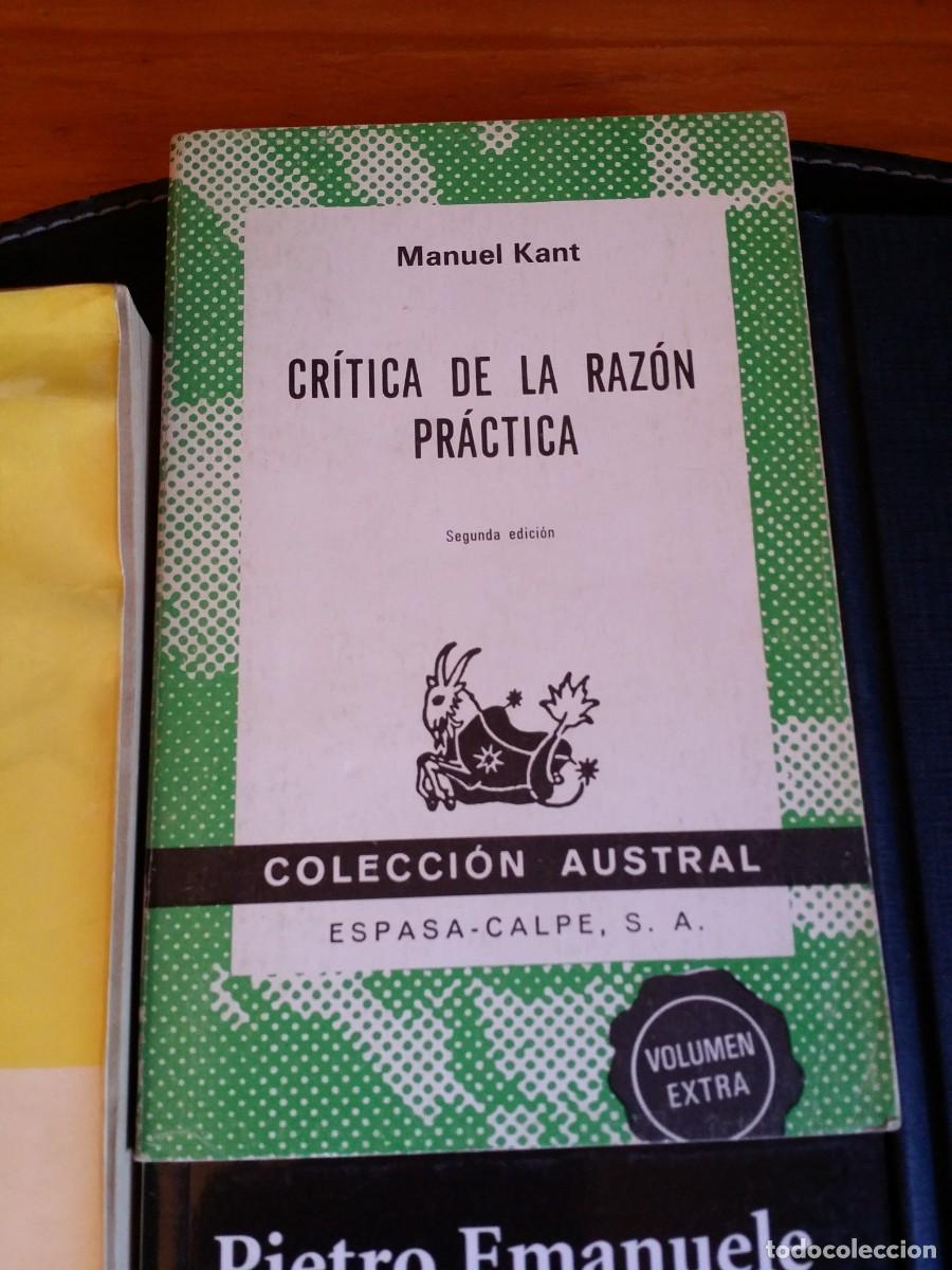 Libros de segunda mano: LOTE libros FILOSOF&Iacute;A de INMANUEL KANT - Foto 6