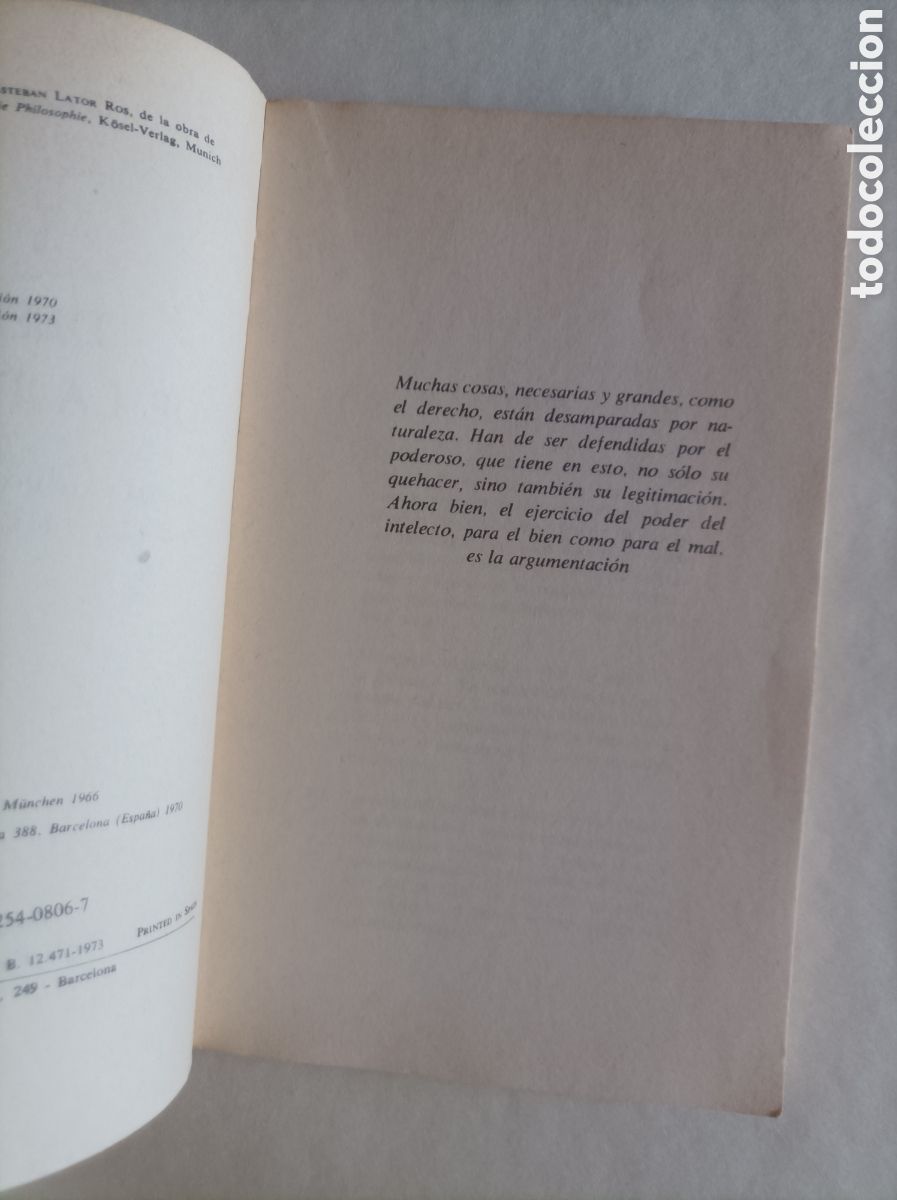 Libros de segunda mano: DEFENSA DE LA FILOSOF&Iacute;A / Josef Pieper. - Foto 5