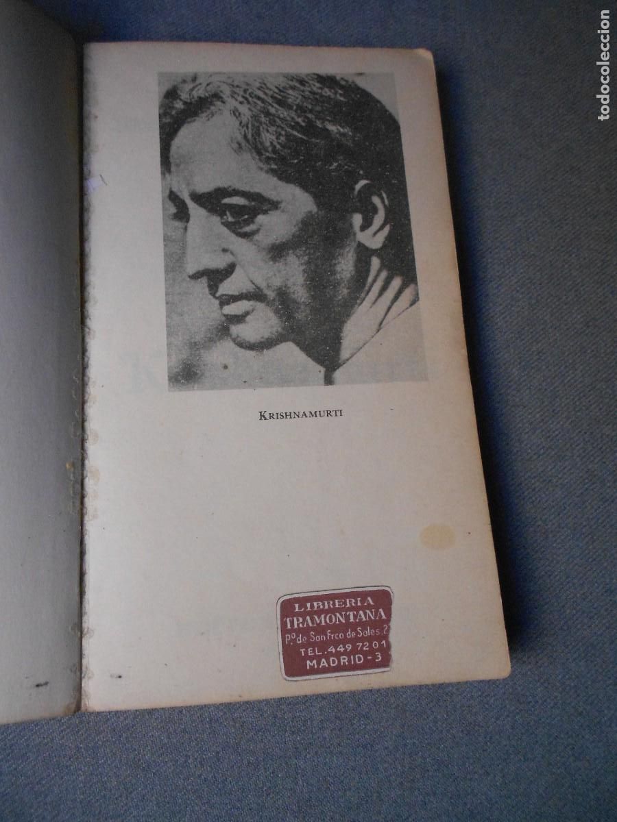 Libros de segunda mano: KRISHNAMURTI - Foto 2