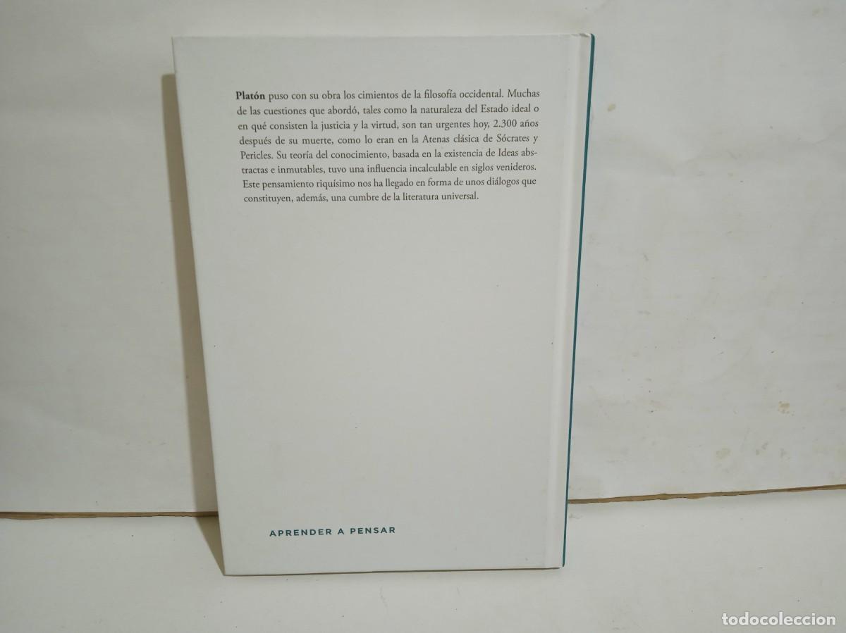 Libros de segunda mano: PLAT&Oacute;N. APRENDE A PENSAR - 2015 - RBA - 159 P&aacute;ginas - Foto 2