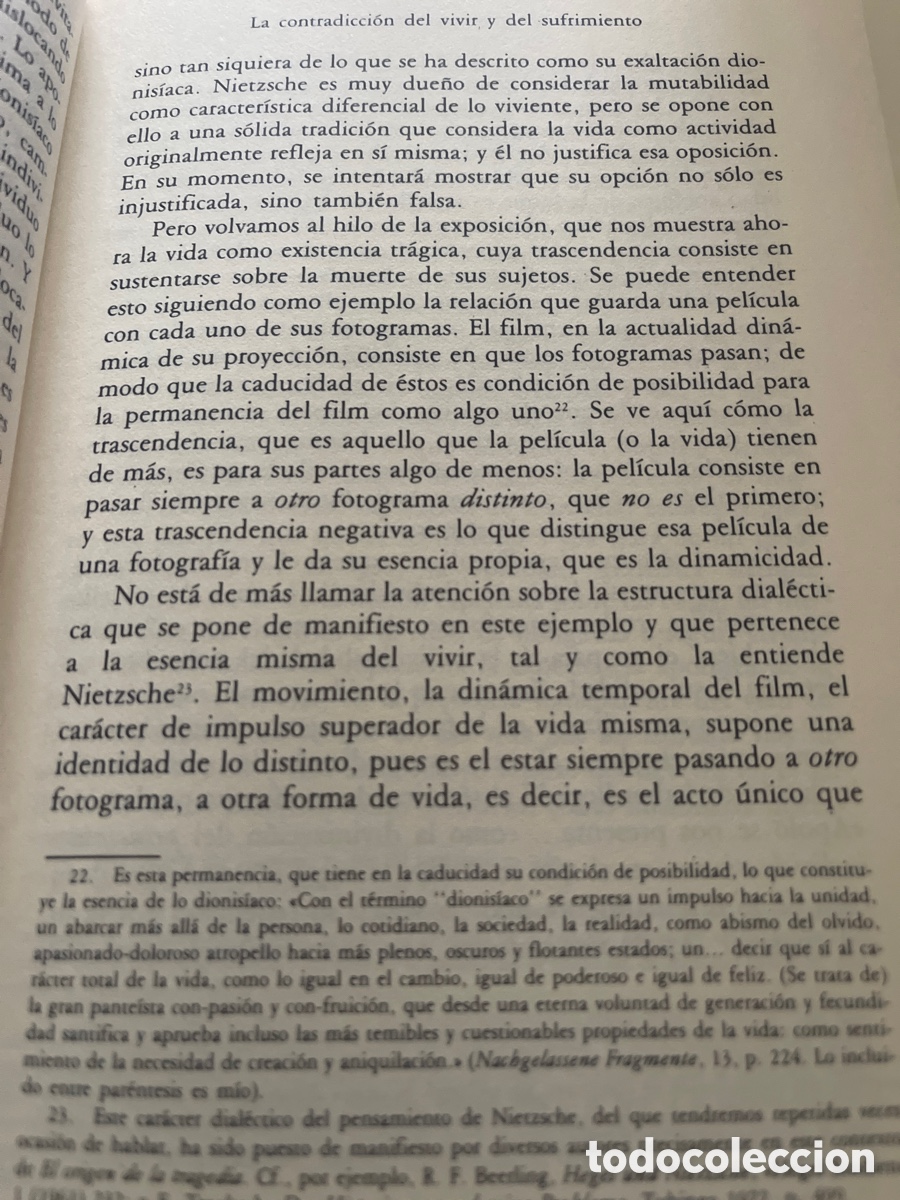 Libros de segunda mano: Friedrich Nietzsche de Javier Hernandez Pacheco - Foto 5