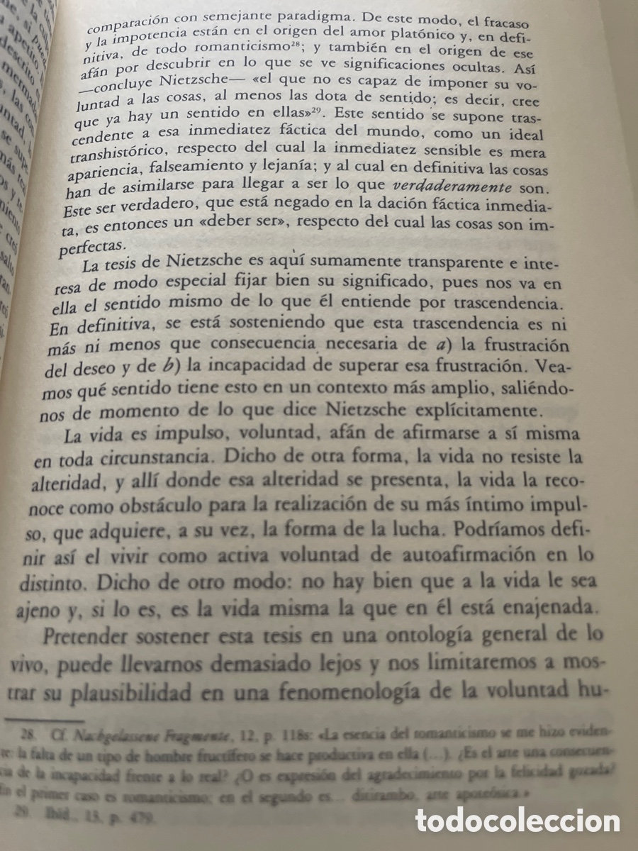 Libros de segunda mano: Friedrich Nietzsche de Javier Hernandez Pacheco - Foto 6