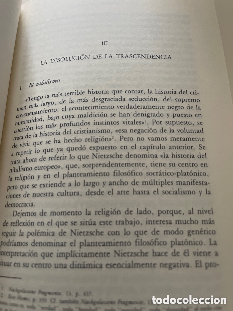 Libros de segunda mano: Friedrich Nietzsche de Javier Hernandez Pacheco - Foto 7