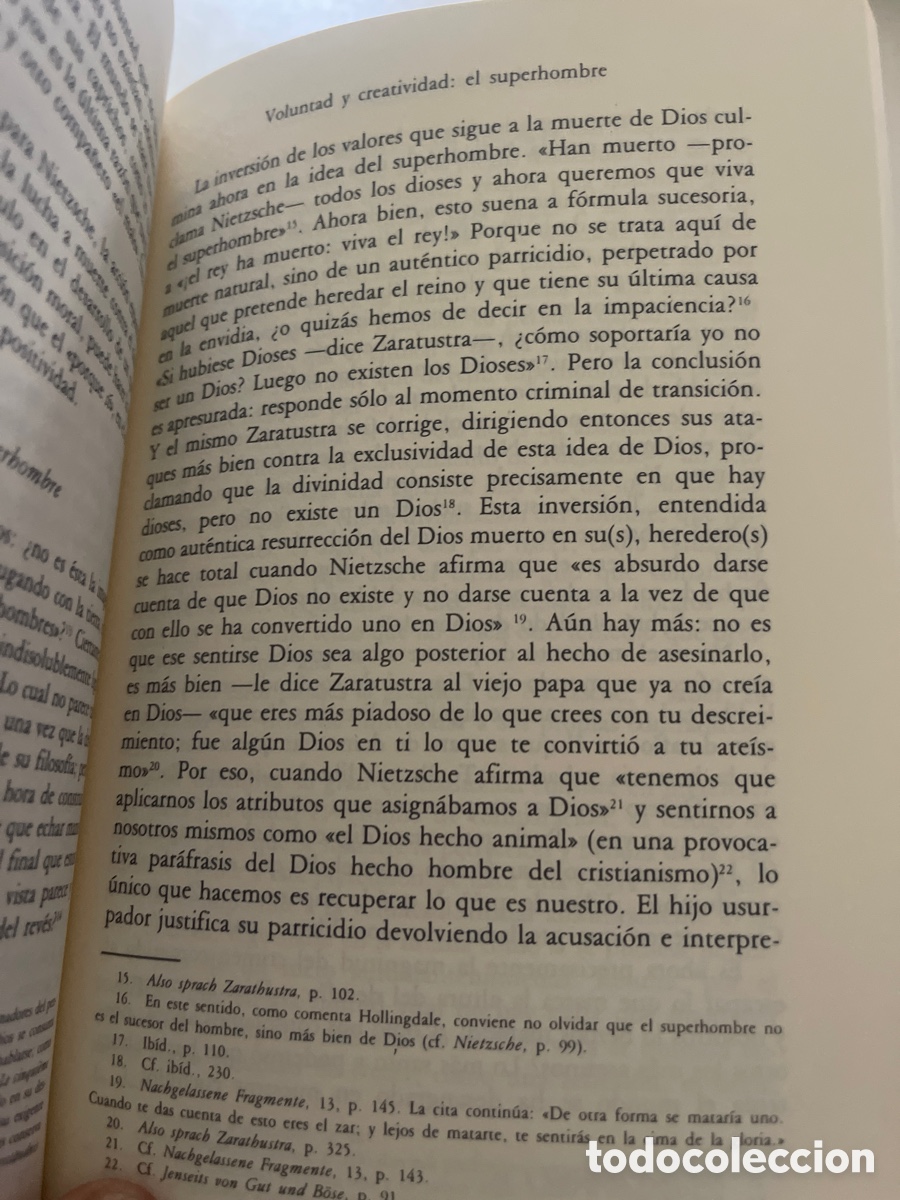 Libros de segunda mano: Friedrich Nietzsche de Javier Hernandez Pacheco - Foto 8